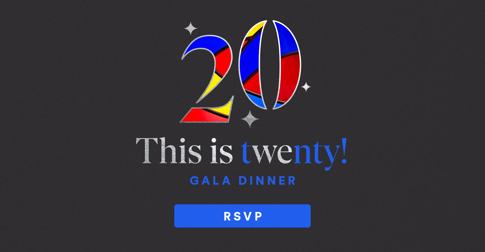 This is 20 - Gala Dinner